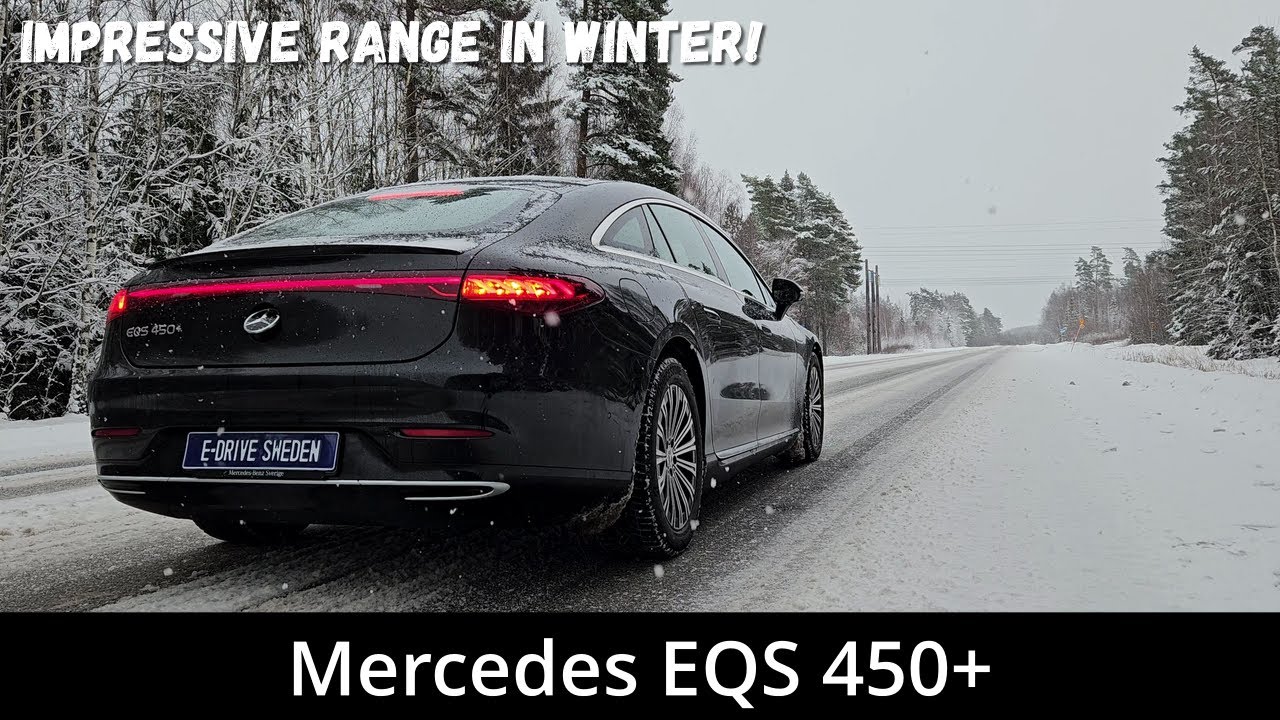 2022 Mercedes EQS 450+ 333hp | Walkaround | Acceleration | Fly by | Range test | 4K