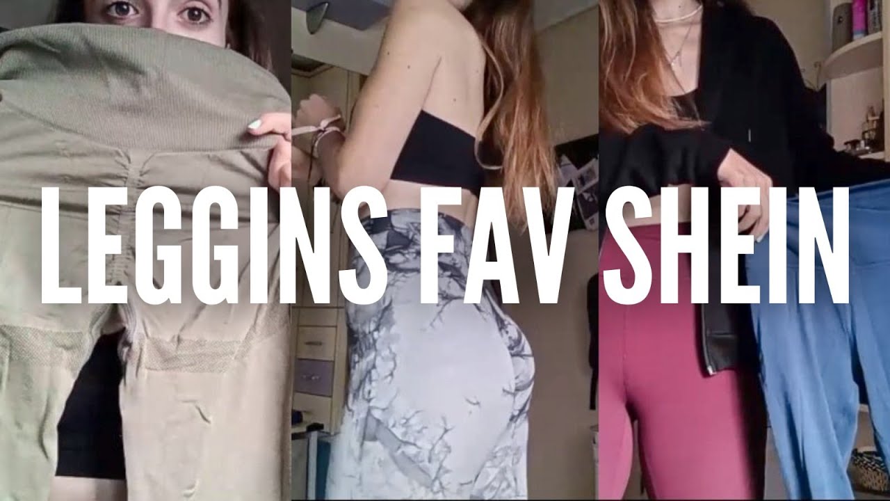 MIS LEGGINS FAVORITOS DE SHEIN 😱🍑