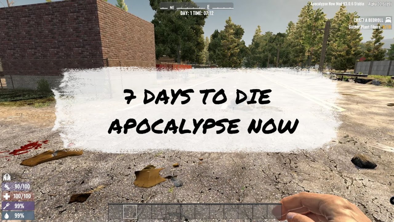 7DTD Apocalypse Now - Getting Started Part One! TEAMSKYJU SERVER   #7dtd  #7DaysToDie #apocalypse