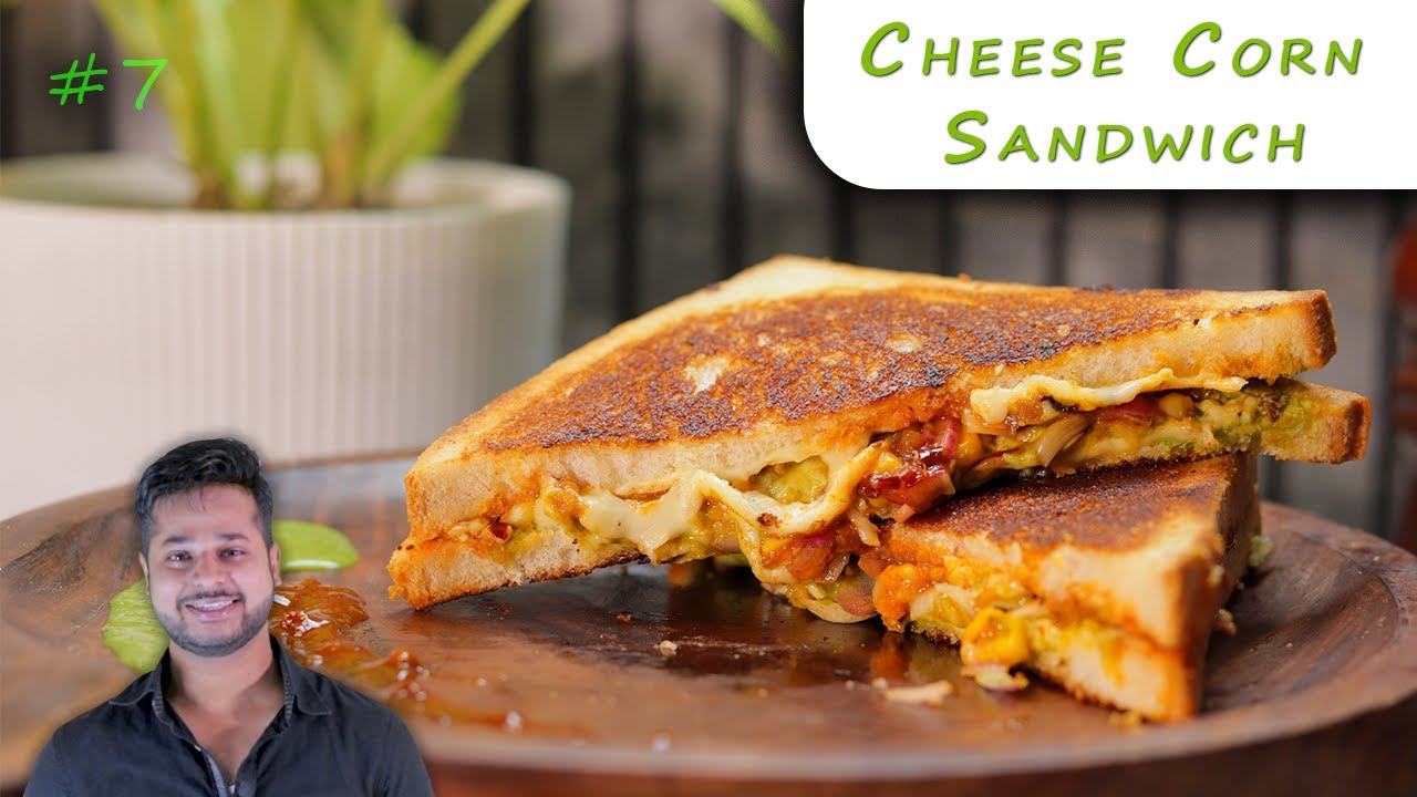 10 min Cheese Corn Sandwich Recipe: Secret That Makes It UNBELIEVABLE! 🤯 | Hindi Recipe | By Manav