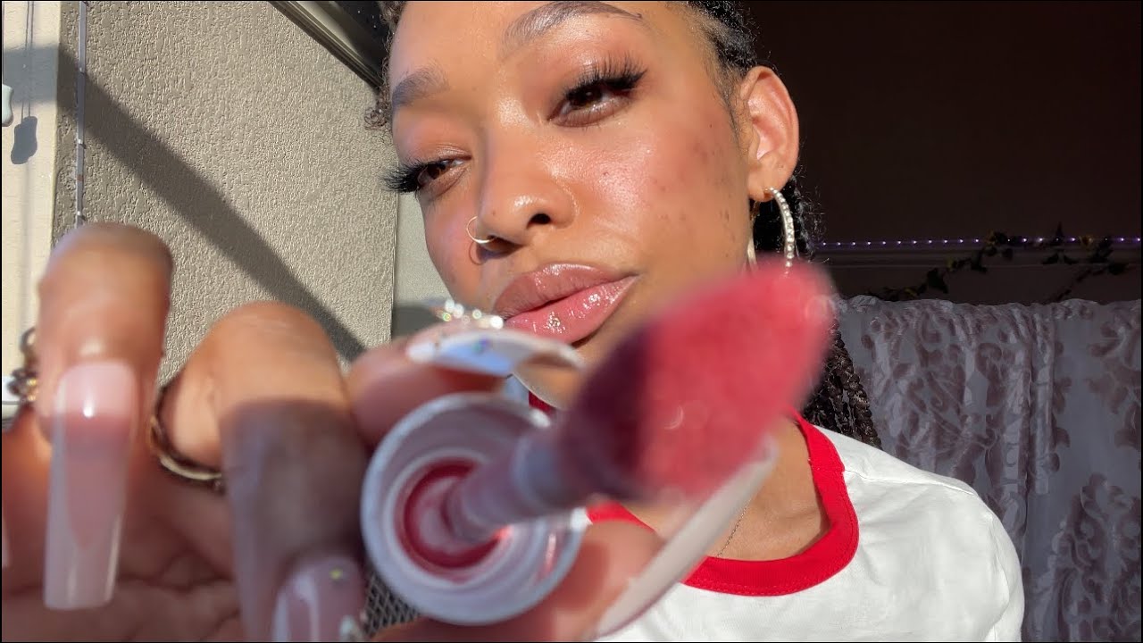 ASMR | DOING YOUR MAKEUP IN 6 MINS 🩷 (layered sounds + mouth sounds)