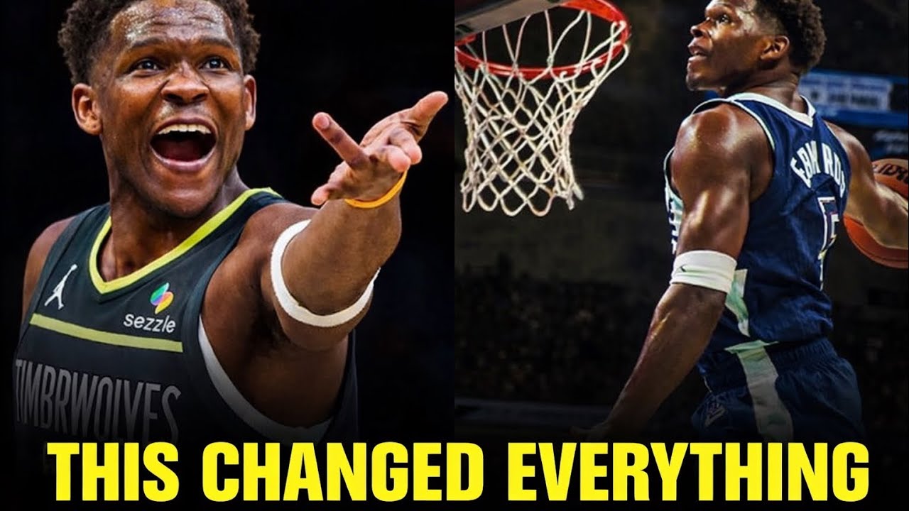 Anthony Edwards Just Changed the NBA