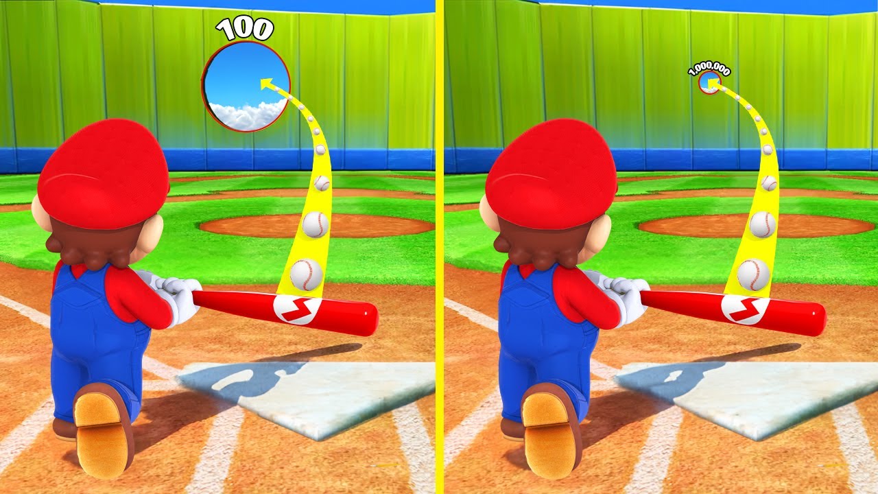 CUSTOM MARIO SUPER SLUGGERS TRICK SHOTS