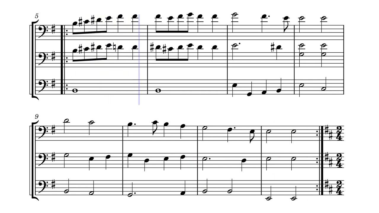 Cello trios Kamermuziekdagen by Henry Purcell