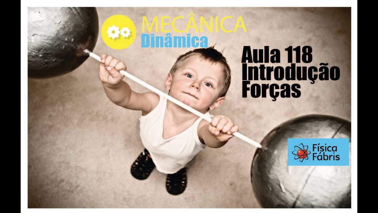 Leis de Newton Introdução Física Aula 118 Mecânica Dinâmica força