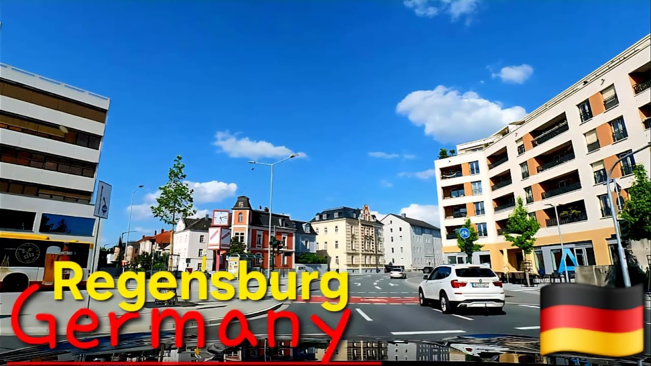 Driving in Regensburg Germany