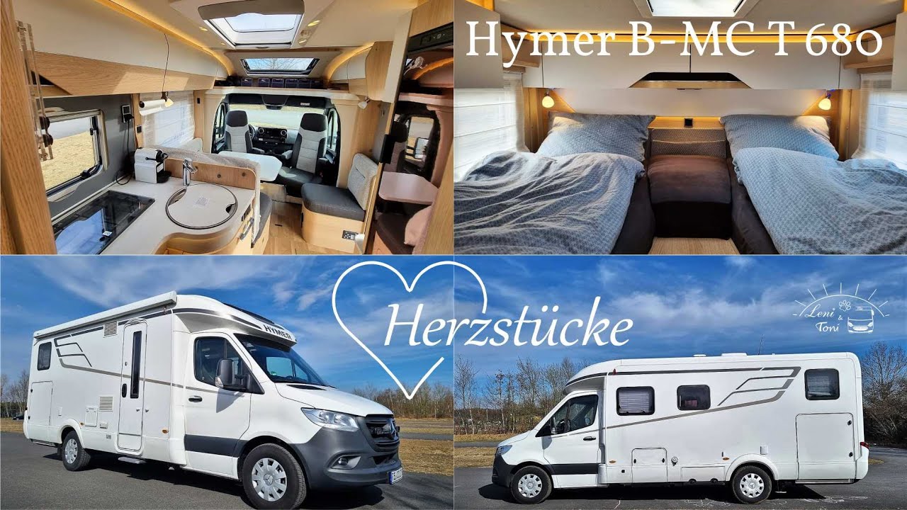 Leni & Toni HERZSTÜCKE | Hymer B-MC T680 auf Mercedes Sprinter | Baujahr 2019 | ♡