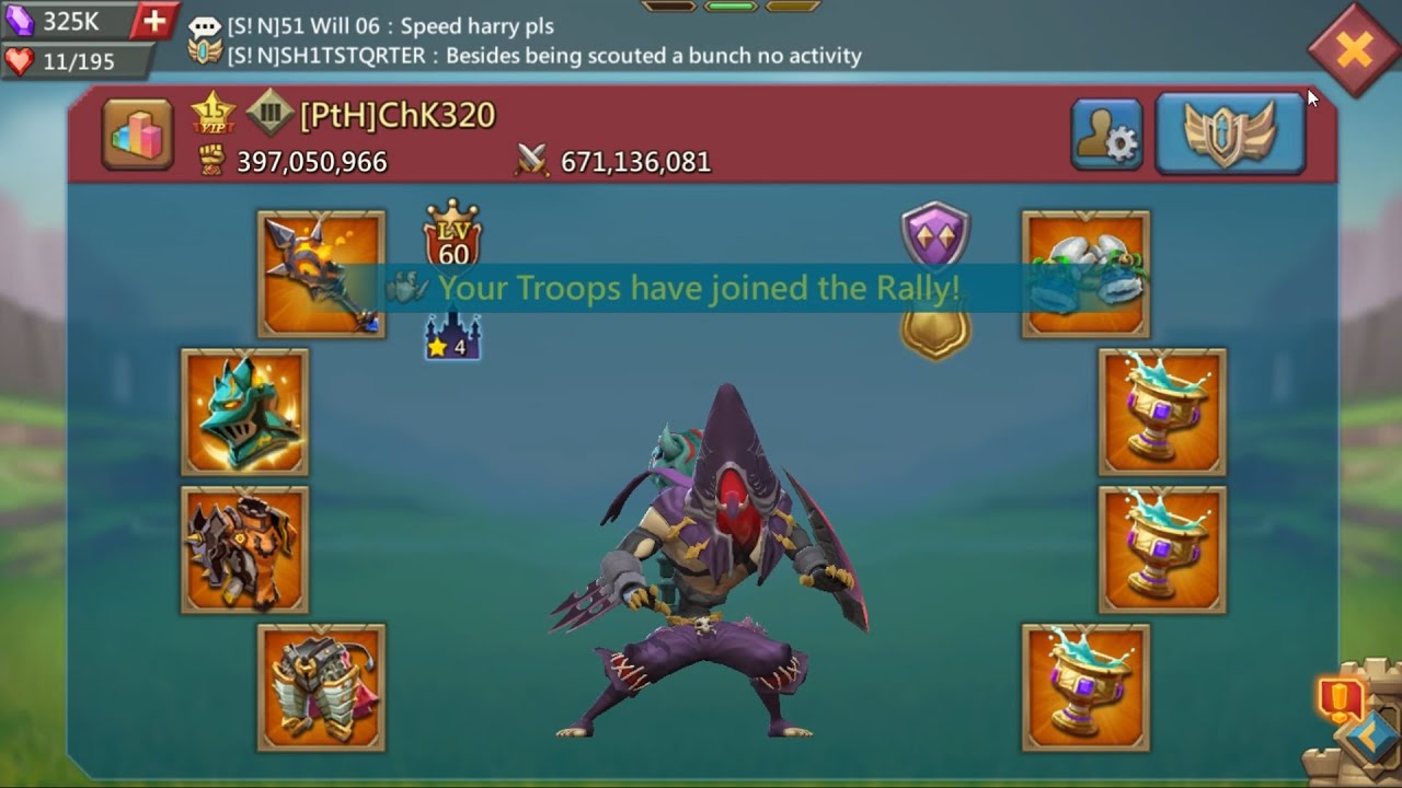 Lords Mobile - Mythical Rally Trap Capping Us, Eather Trap? And Some Of Age Of Z Origins!