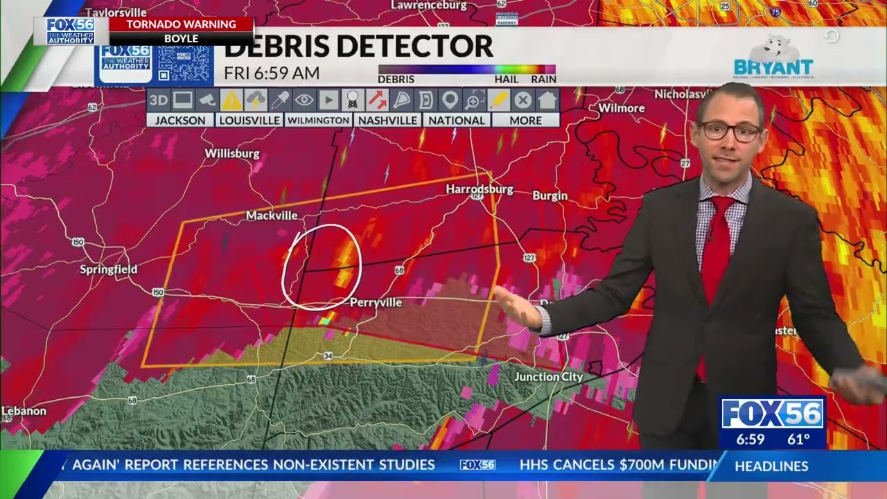 WDKY - Severe Weather Coverage - Morning of 5/30/2025