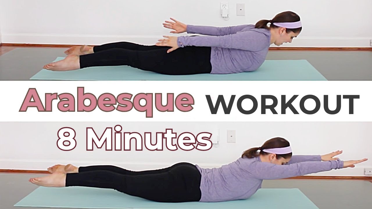 Quick Back Workout to Improve Your Arabesque | 8 Minutes to Stronger Extensions