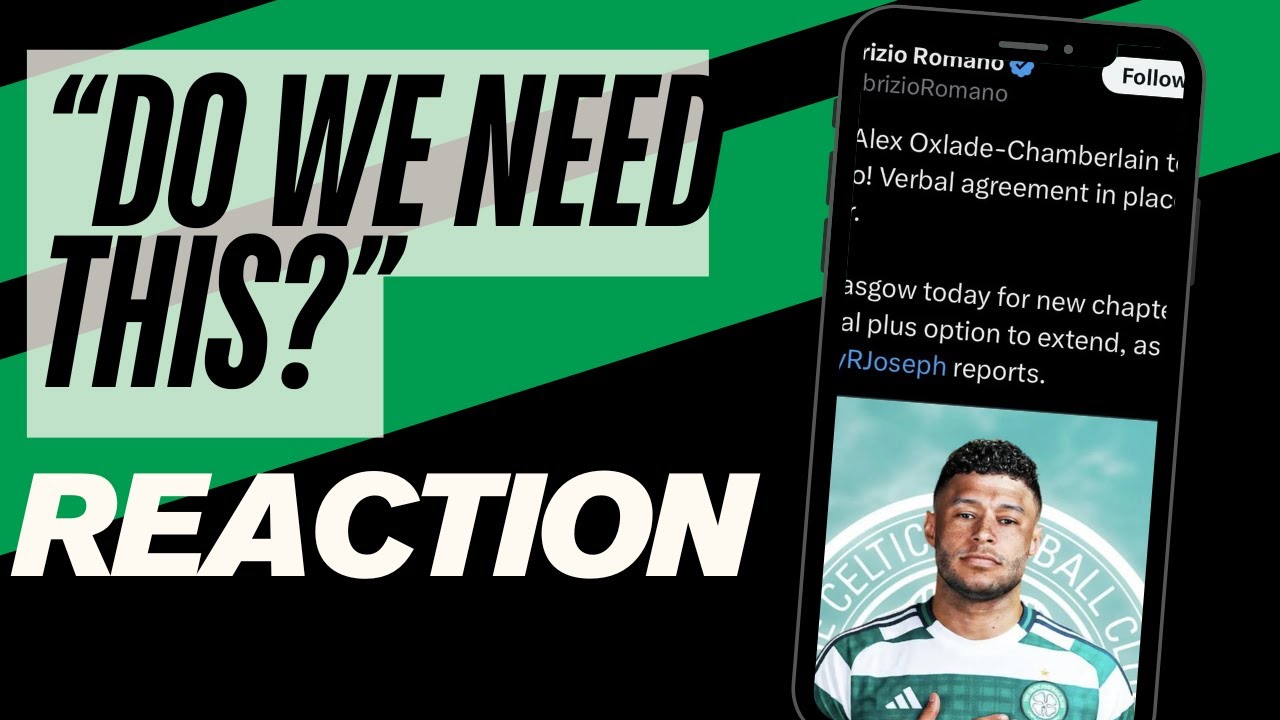 Alex Oxlade-Chamberlain to Celtic! REACTION