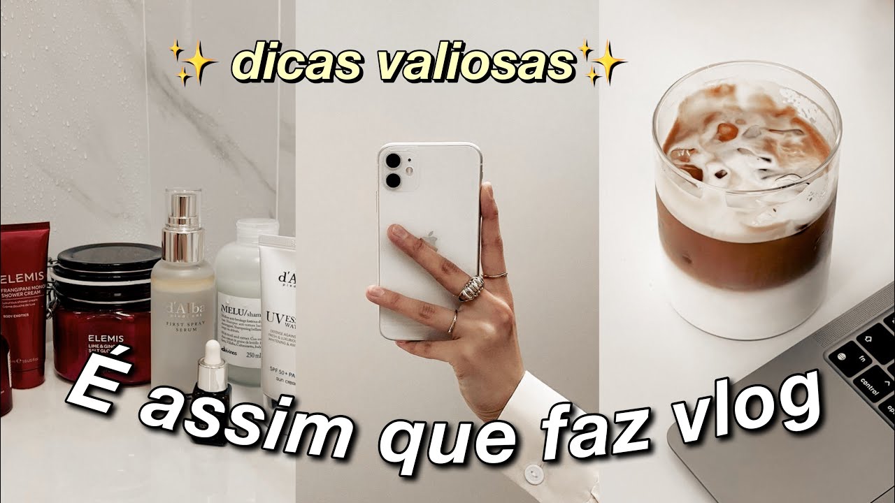 COMO GRAVAR VLOG COM O CELULAR - DICAS VALIOSAS