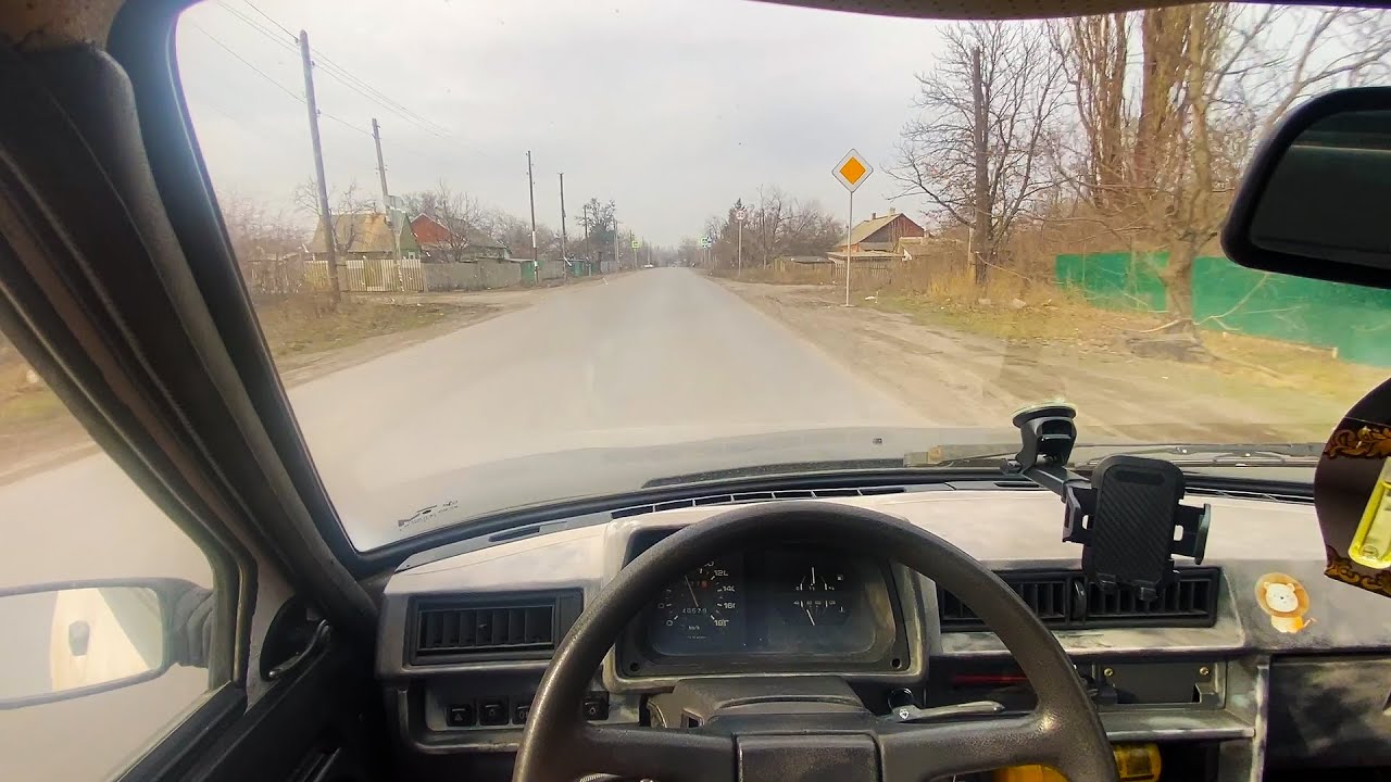 ZAZ-1102 TAVRIA POV DRIVE WITH MUSIC / ЗАЗ-1102 ТАВРИЯ ПОЕЗДКА С МУЗЫКОЙ