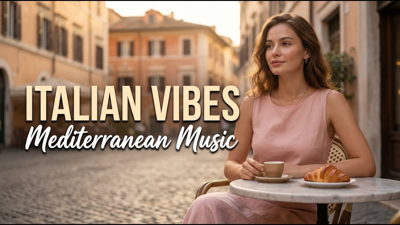 Italian Sunset Ambience 🌅 Mediterranean Music 2+ Hours | Lake Como & Amalfi Coast 4K