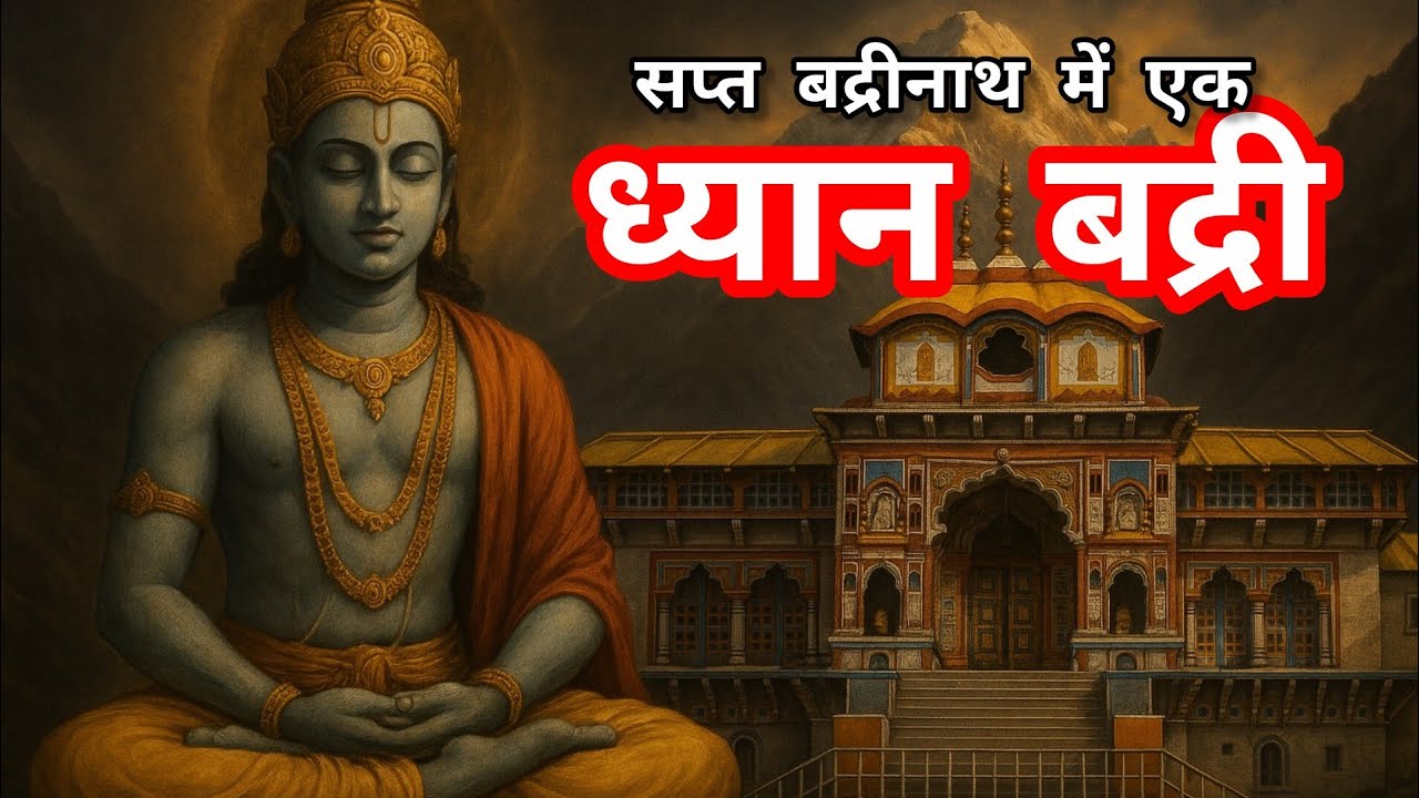 Dhyan Badri Temple History & Trek | Panch Badri Yatra Uttarakhand | Urgam Valley #badrinath