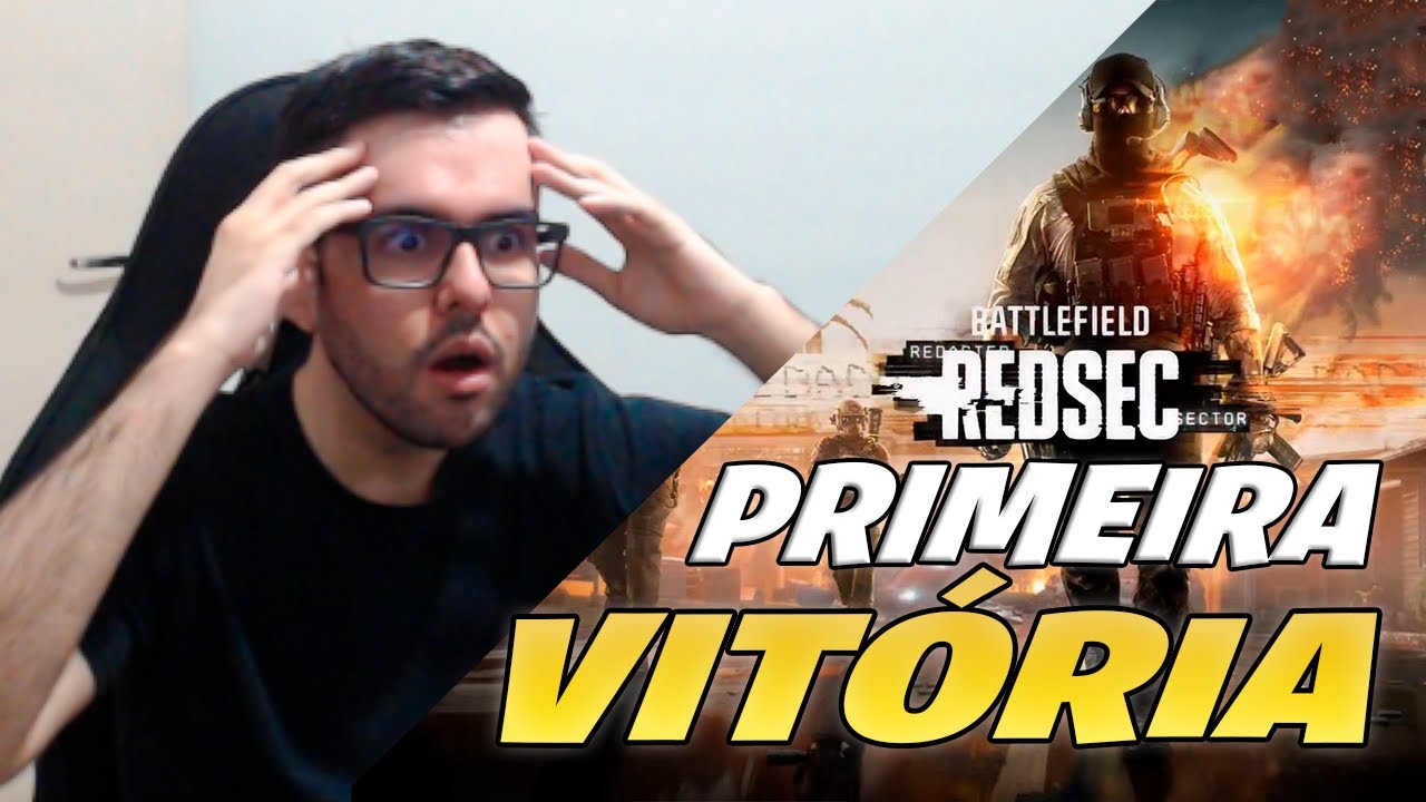 MINHA 💯PRIMEIRA VIT&Oacute;RIA💯 NO NOVO BATTLEFIELD REDSEC!! | BATTLEROYALE BATTLEFIELD