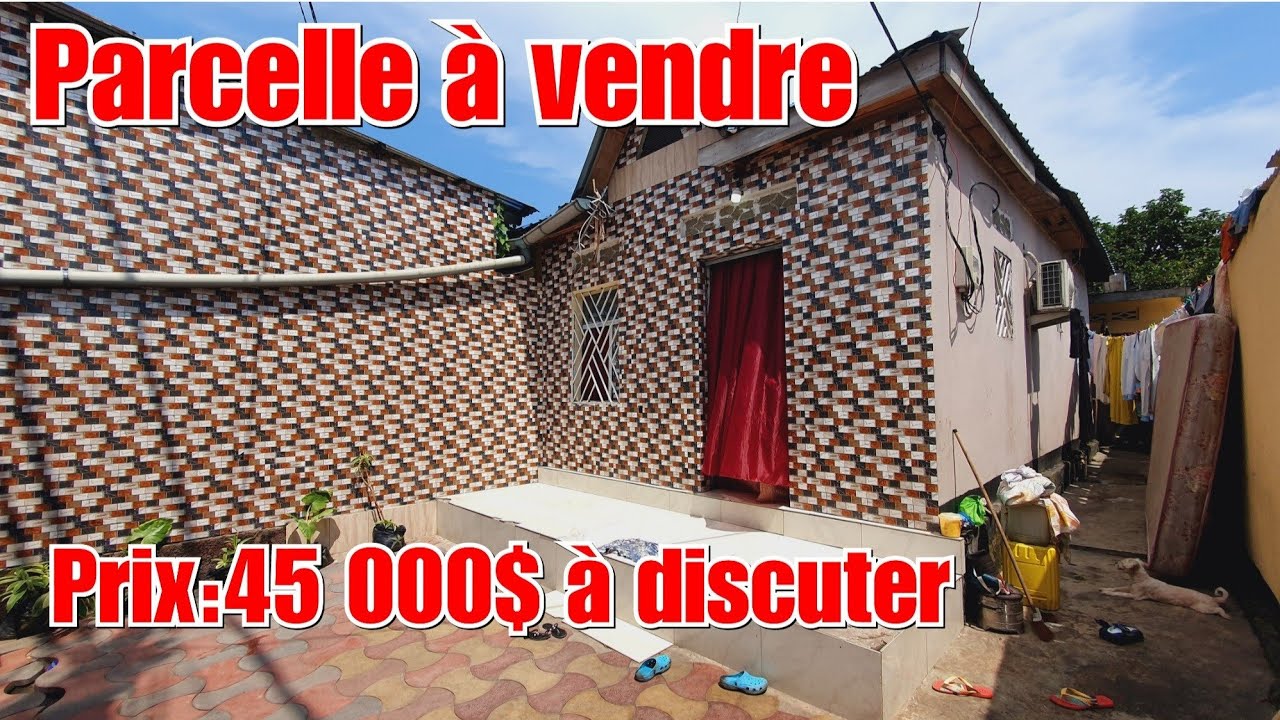 👉PRIX:45 000$ À DISCUTER;RÉSIDENCE MISE EN VENTE À KINSHASA DANS LA COMMUNE DE NGALIEMA