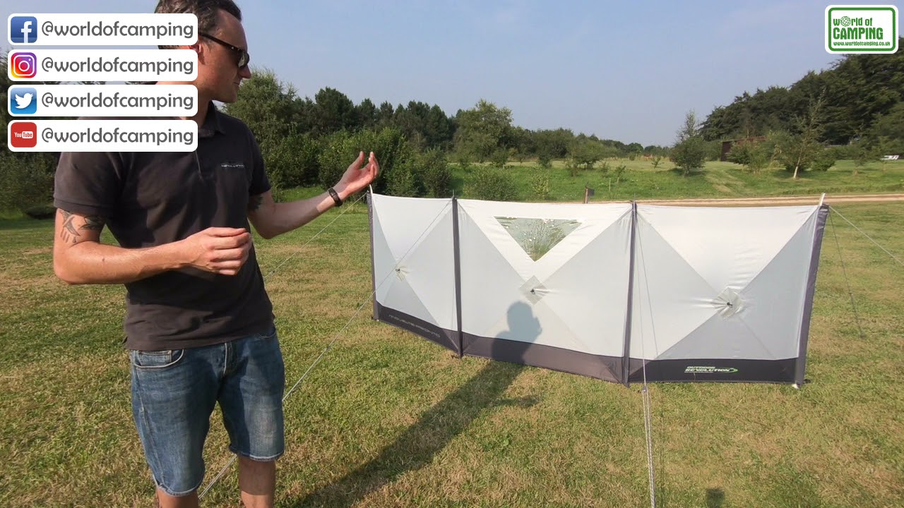 Outdoor Revolution Pronto Compact 3 Section Windbreak