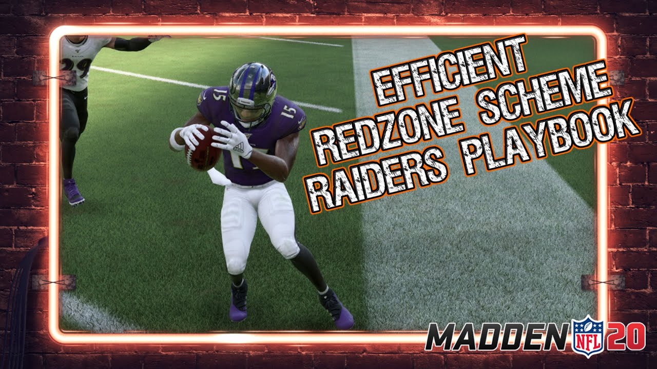 Redzone Mini-Scheme in Oakland Raiders Playbook! | Madden 20