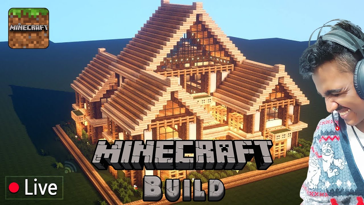 Playing Minecraft For The First Time || @Indian Vision Gaming #live