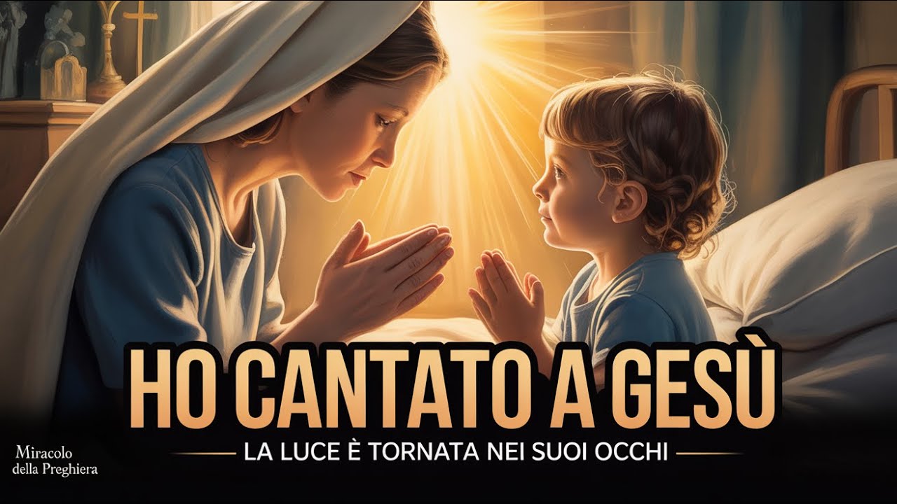 🕊️✨ Ho cantato a Gesù accanto a mio figlio malato—e la luce è tornata nei suoi occhi 🙏