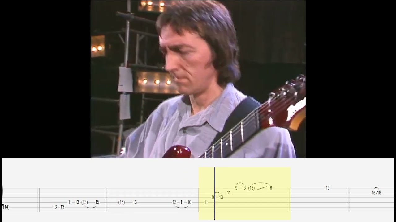 Allan Holdsworth - White Line (Solo transcription) / Frankfurt 86