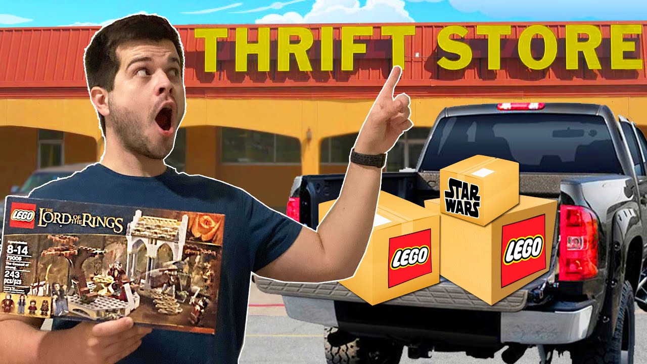 I found Rare LEGO Sets at a THRIFT STORE!?