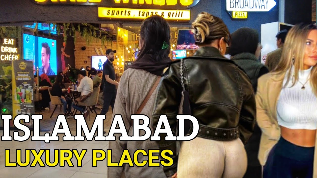 🇵🇰The Most MODERN Place in Islamabad | 4k walk, End of 2023