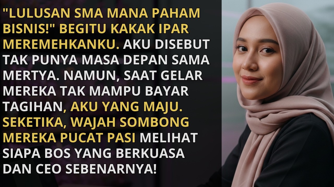 LULUSAN SMA TAPI CEO! Mertua & Ipar Sombong PUCAT PASI Saat Tahu Aku Pemilik Bisnis Miliaran...