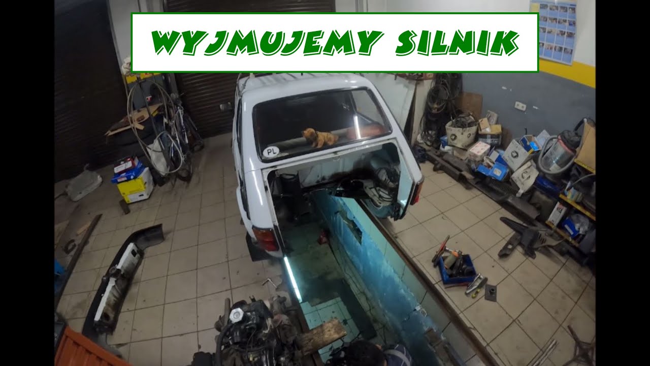 WYJMUJEMY SILNIK Fiata 126P | Projekt Elektryczny Malczan #1