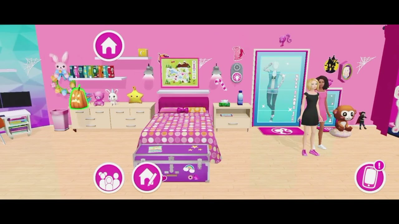Barbie dream house adventure game new part @wmbarbiesworld 