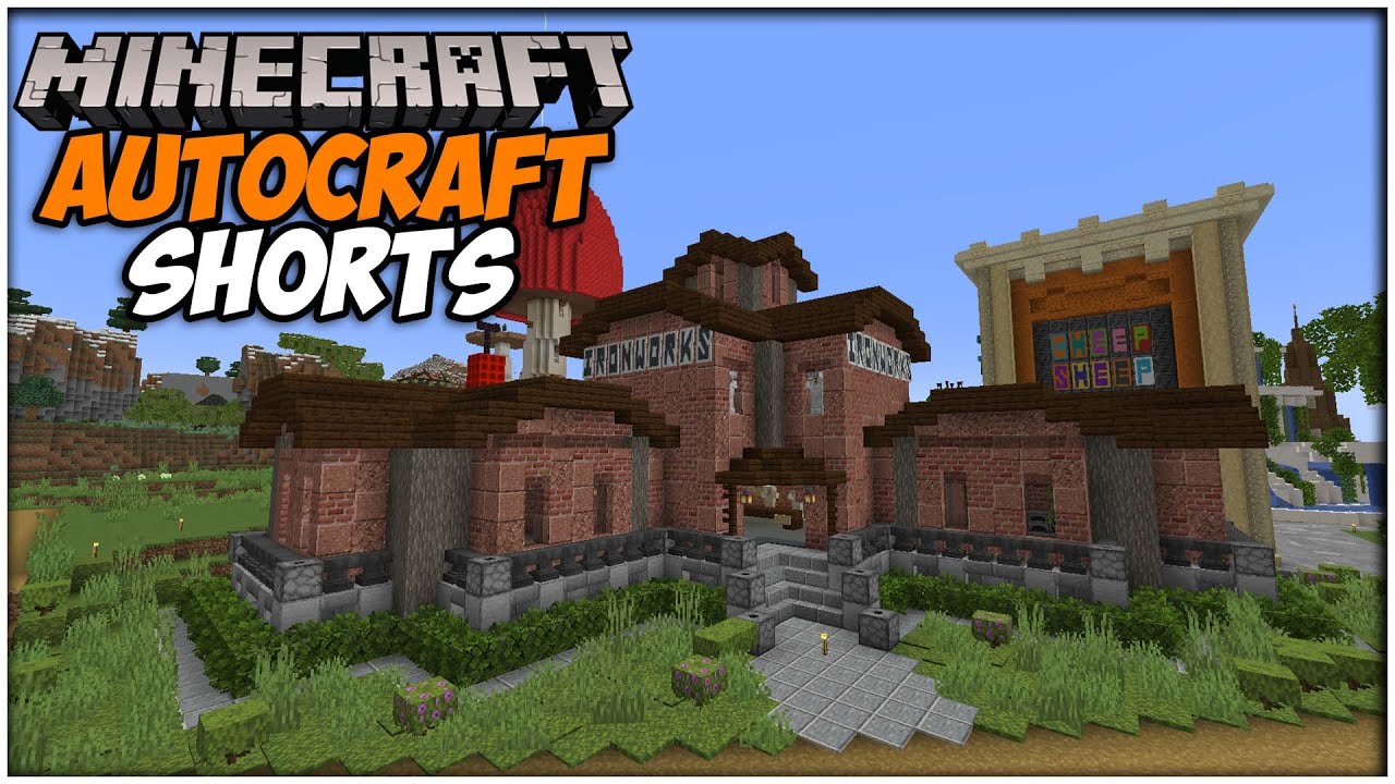 Minecraft IronWorks - AutoCraft SMP #Shorts #Minecraft
