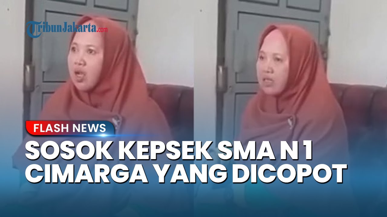 Sosok Kepsek SMA N 1 Cimarga yang Dicopot hingga Dipolisikan Gegara Tampar Siswa Ketahuan Merokok