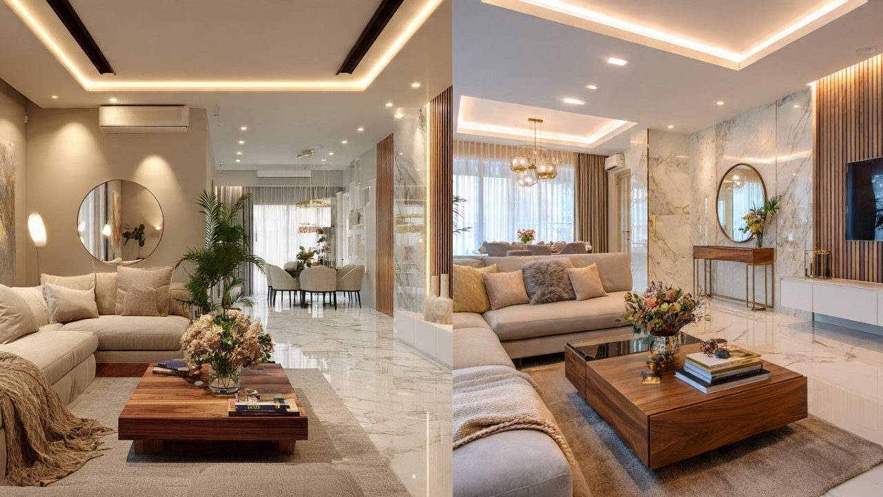 Modern Living Room Makeover Ideas l Luxury Look Under Budget