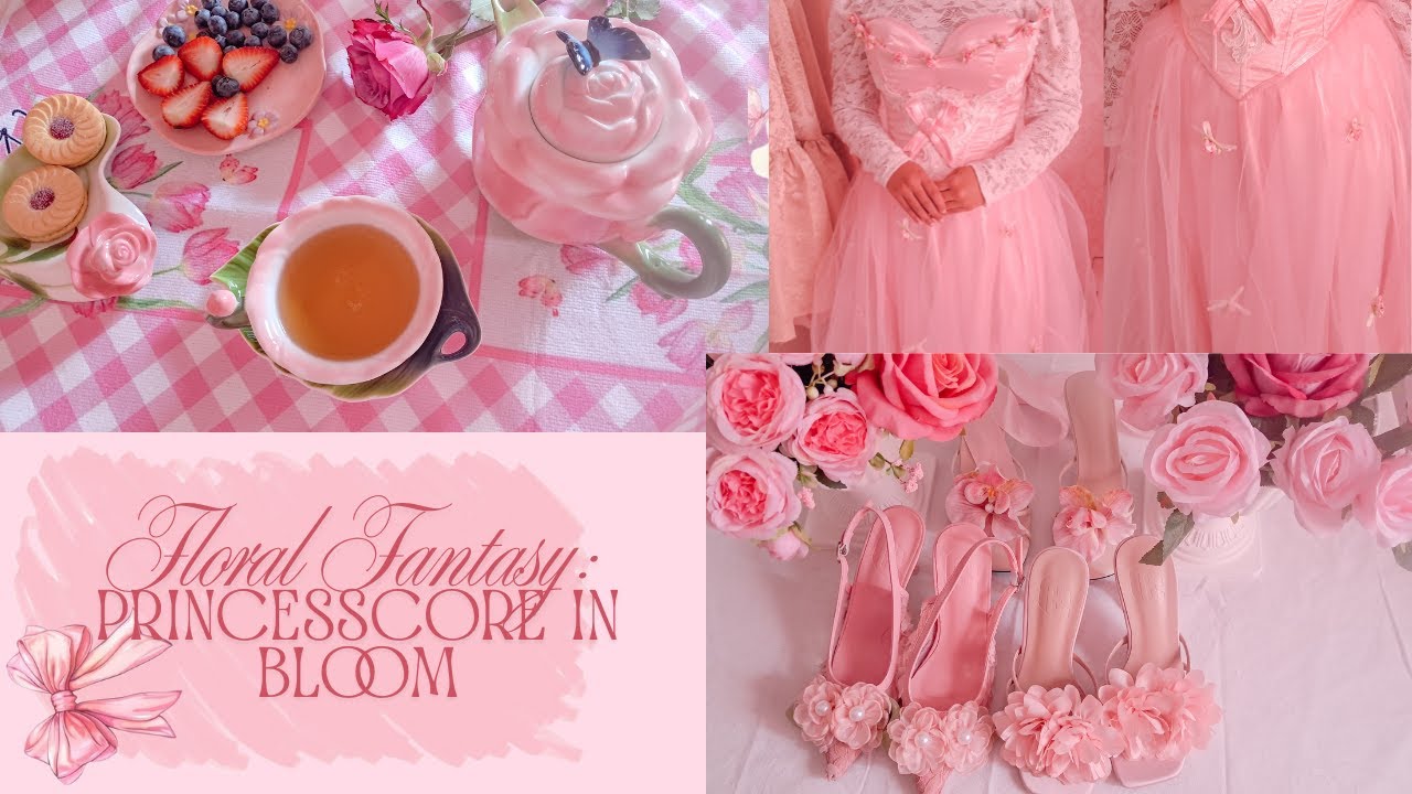 Floral Fantasy: Princesscore in Bloom
