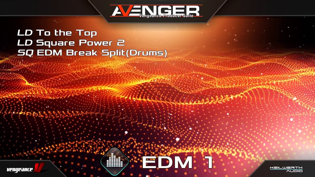 Vengeance Producer Suite - Avenger - EDM1 Expansion Demo