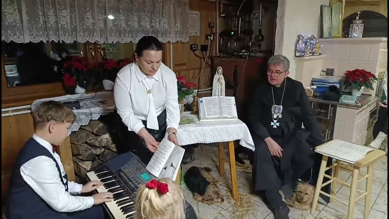 Wieczerza Wigilijna kolędy w Grzechyni 24.12.2025 ks. Natanek