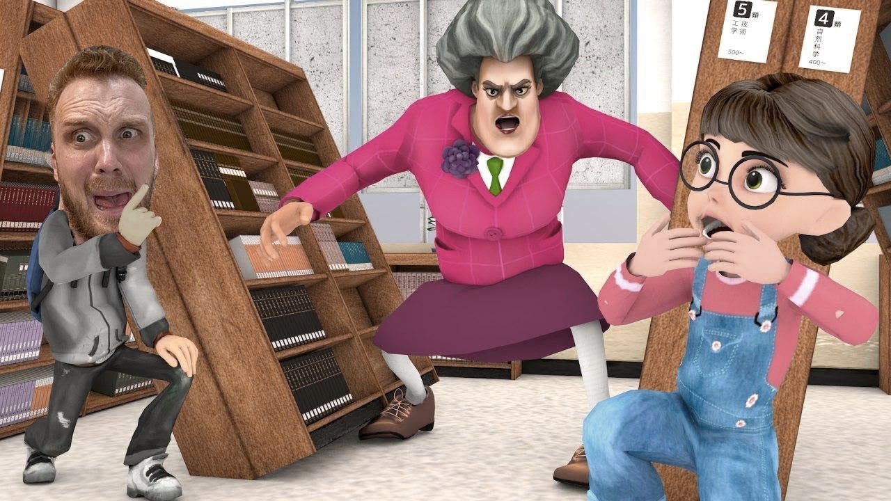 PRANK NA LUDOJ UČITELJICI ZA 1 April! - Scary Teacher 3D