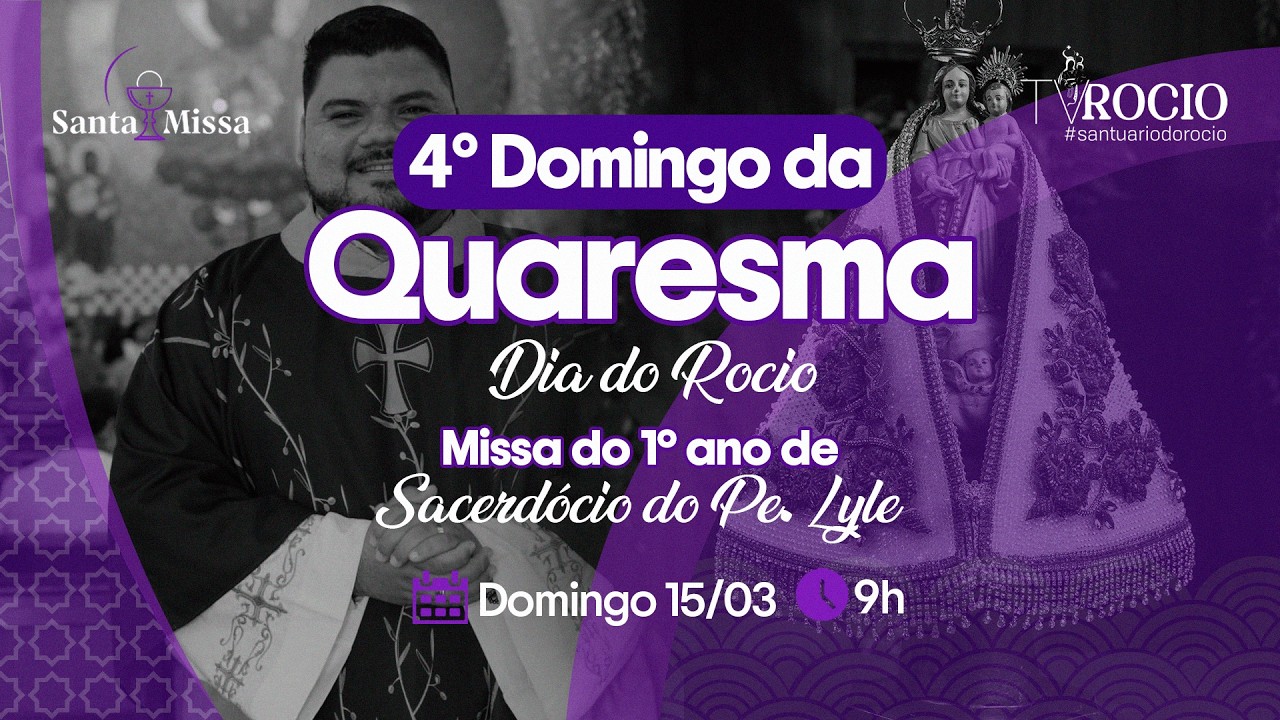 [AO VIVO] Santa Missa com Pe. Lyle Díaz, CSsR | 15/03/2025 às 09h