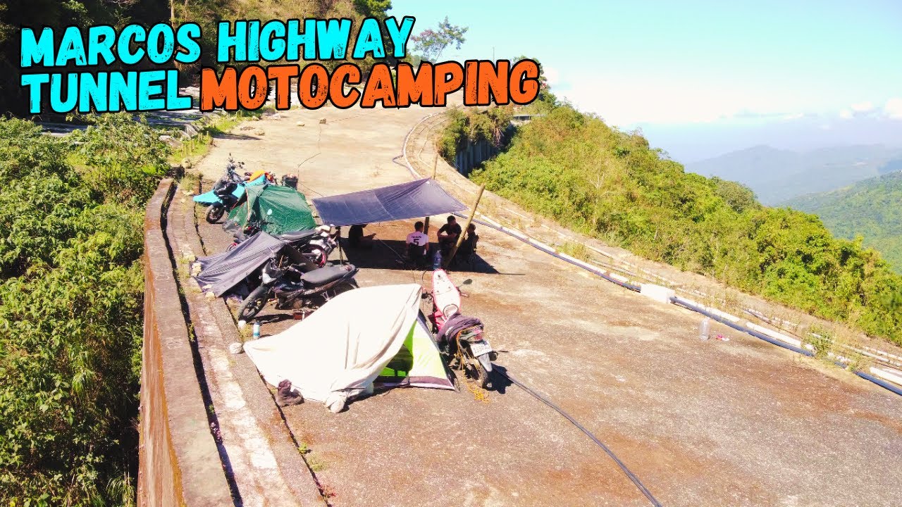 Camping on Top of Marcos Highway Tunnel in Baguio City