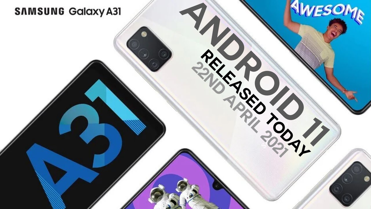 Samsung Galaxy A31 Android 11 Update Released Today!! #android11update Check out
