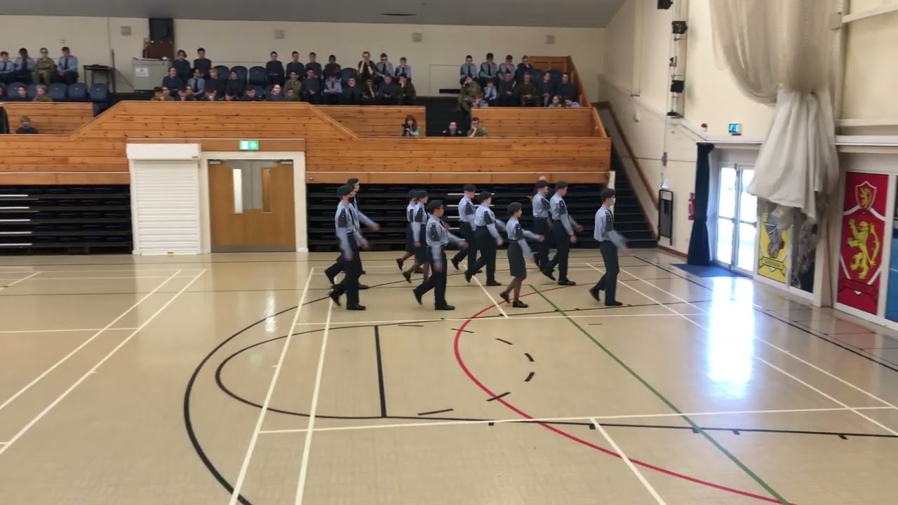 C&L Wing Competition Day 2022 - Foot Drill - 2nd Place