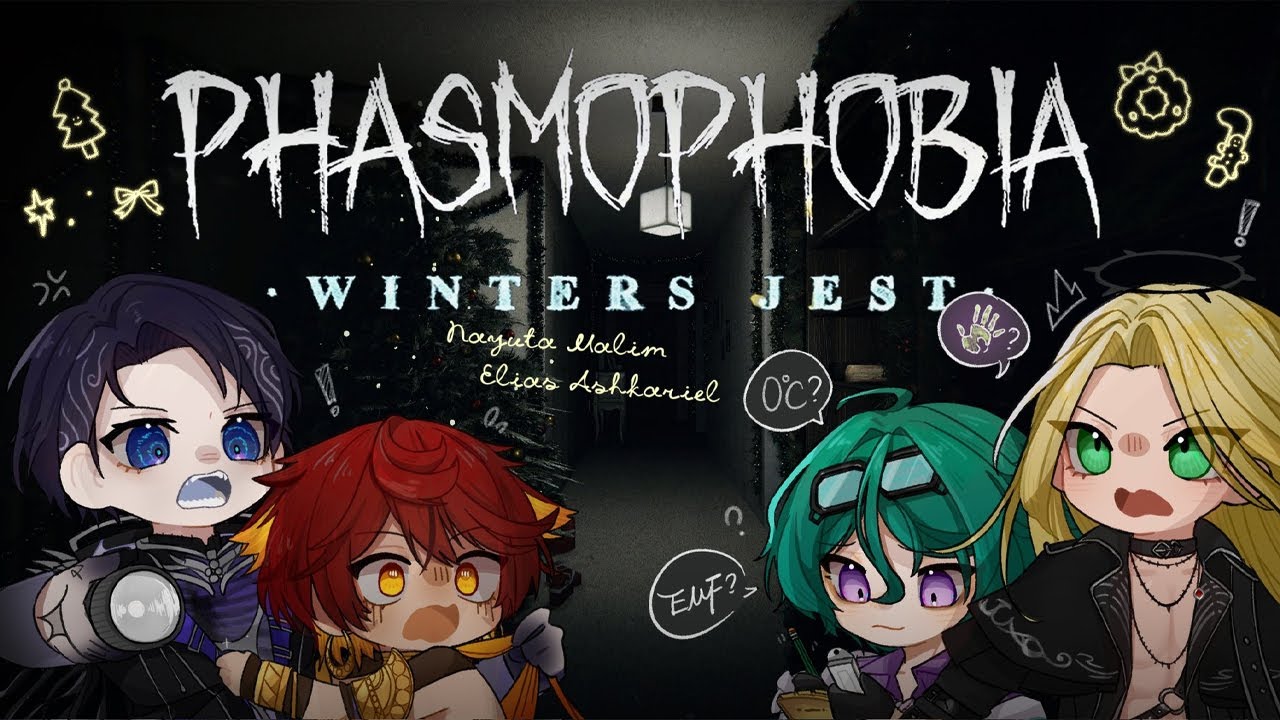 【Phasmophobia】We Aren’t Scared of Ghosts… Right?【Nayuta Umbrage | FIRST STAGE PRODUCTION EN】
