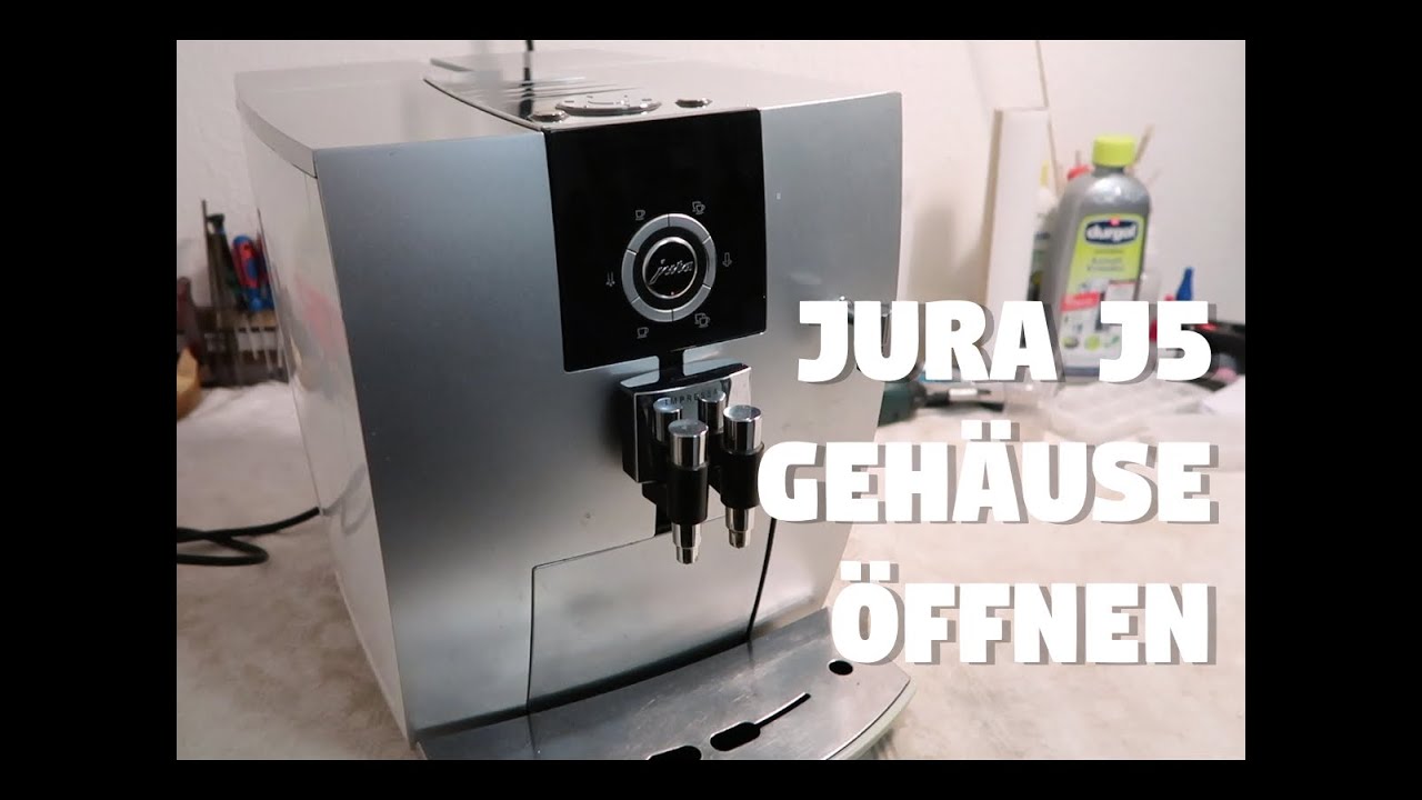 Jura J5 Gehäuse öffnen / Brühgruppe ausbauen