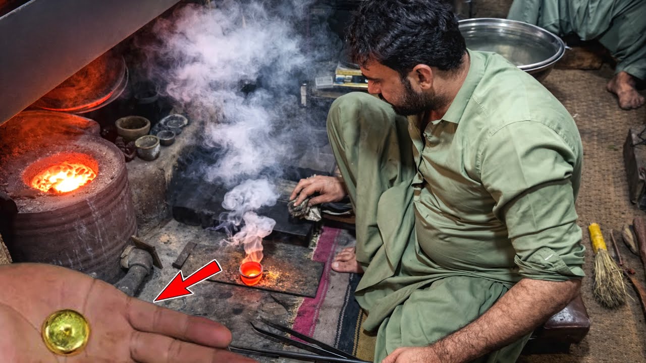 How Pure Gold Is Refined | Complete Gold Refining & Extraction Process.