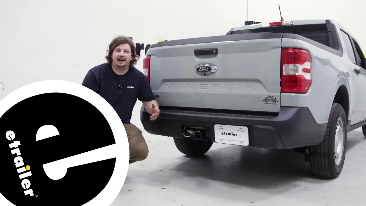 etrailer | TowSmart Trailer Hitch Installation Guide - 2024 Ford Maverick