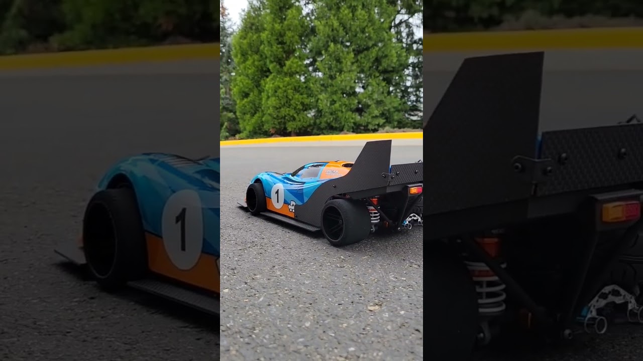 Raarlo AK-917 Porsche carbon fiber speed run wing