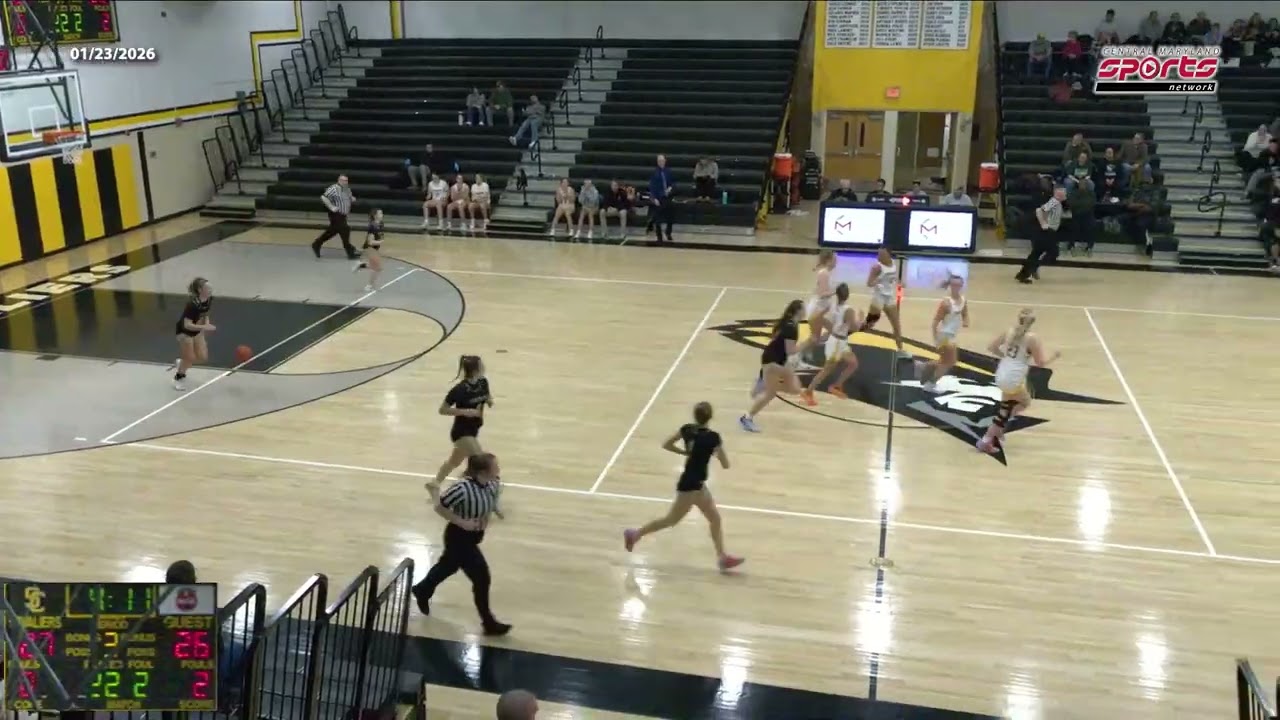 Обзор матча женской баскетбольной команды Century против South Carroll 23.01.2026 на CMSportsNet