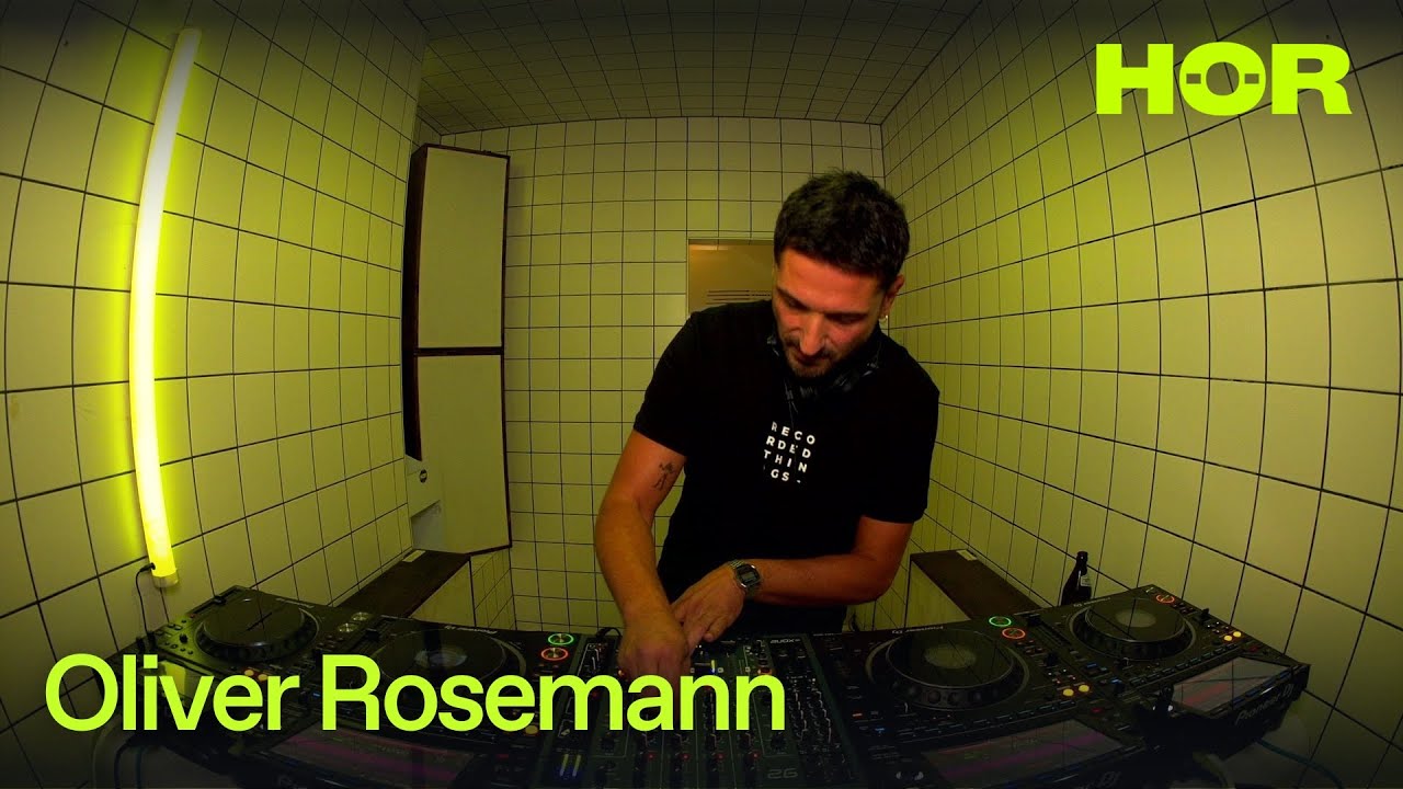 Recorded Things - Oliver Rosemann | HÖR - August 29 / 2025