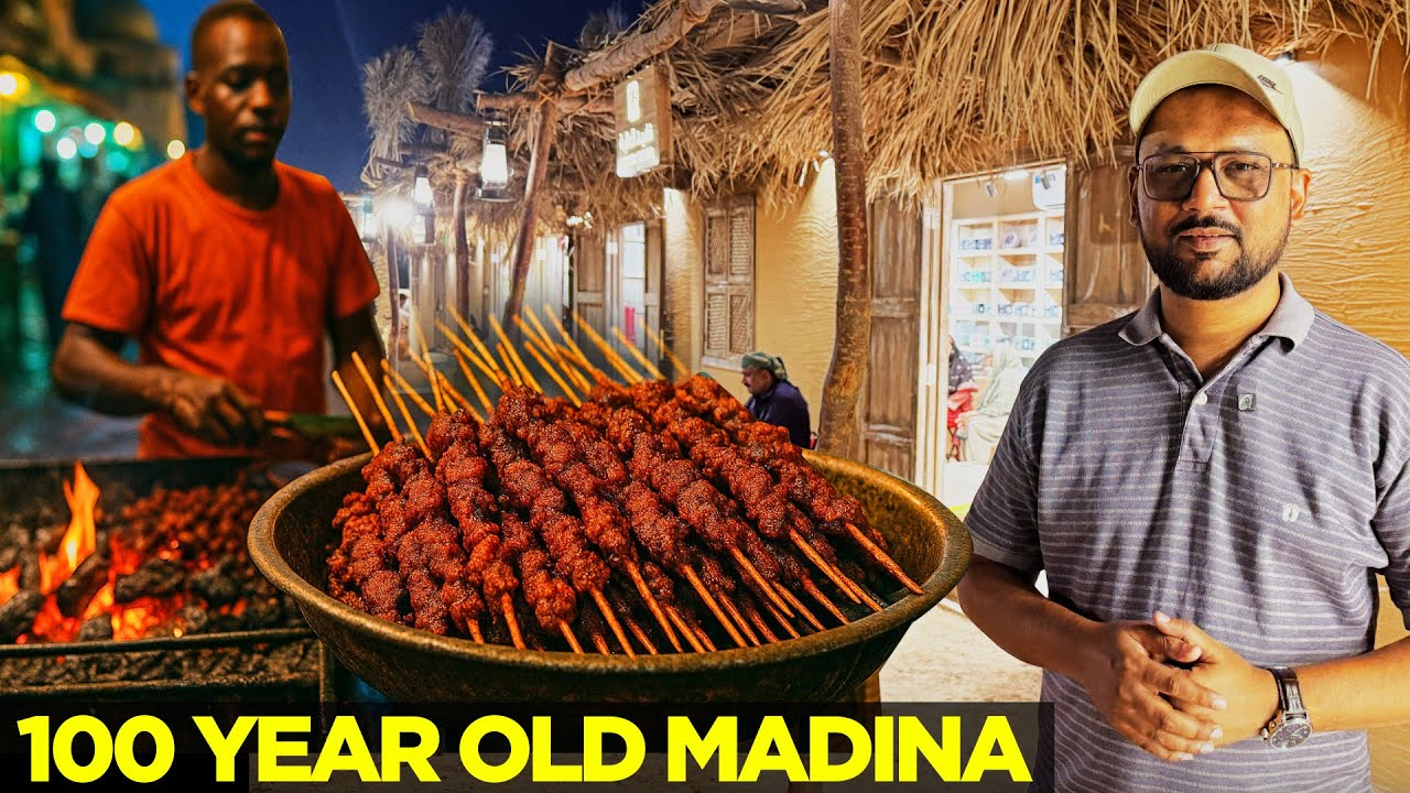 100 Year Old Madina | Shocking Moment at Masjid e Nabvi | Unique Street Food